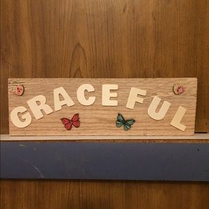 Handmade sign